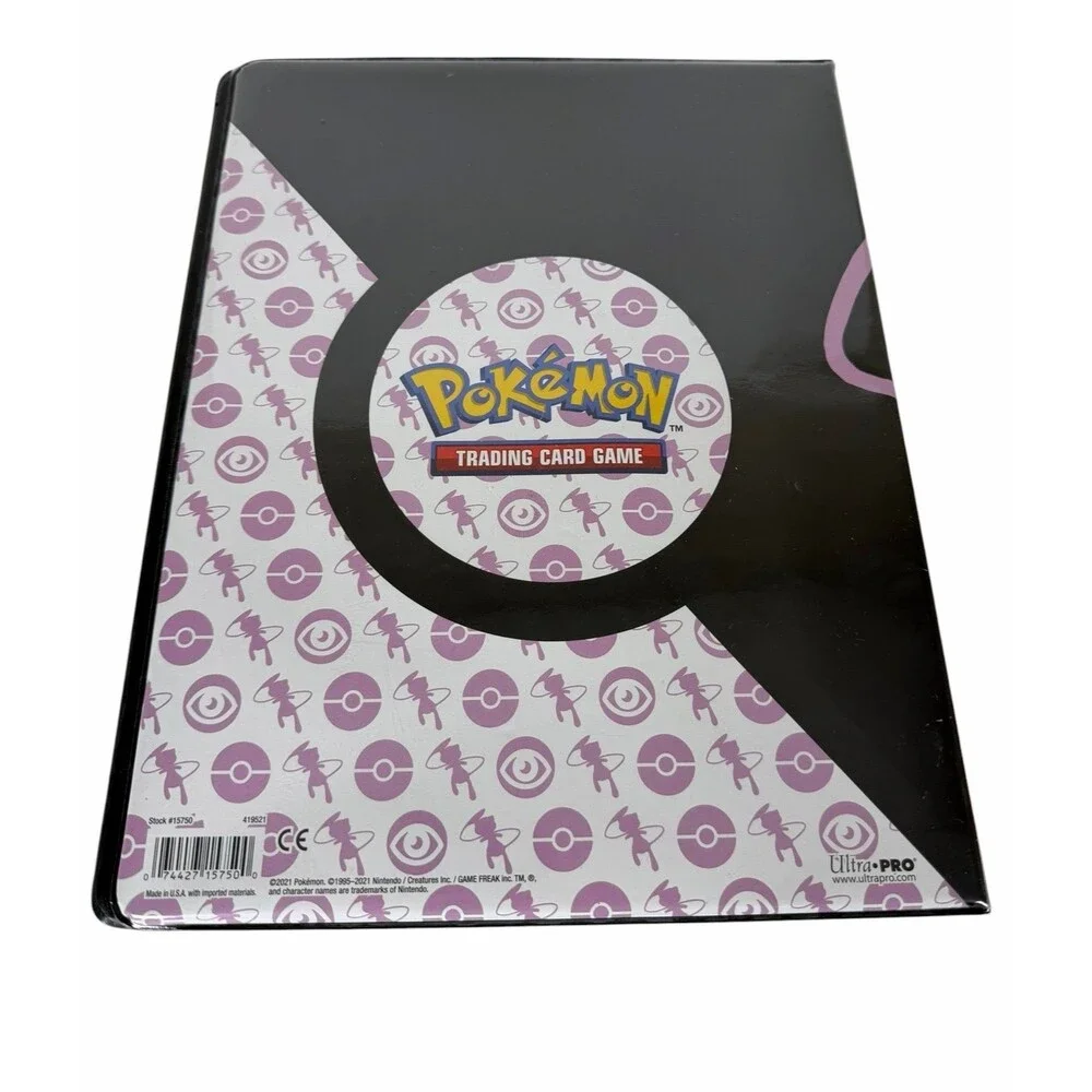 Ultra Pro - Pokemon (2021) Mew Card Binder w Ascended Heroes Card Sleeve & Dice